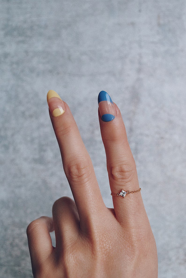Dainty Sparkle Finger Ring