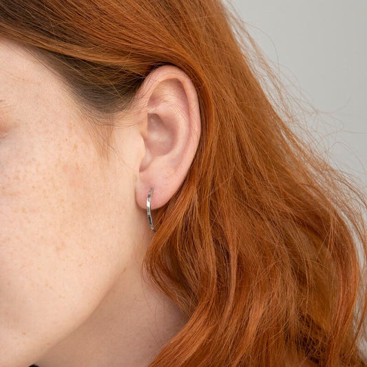 Elegant Minimal Silver Stud Earrings for Women