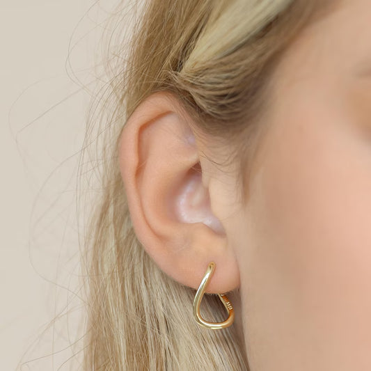 Minimal Silver Stud Earrings for Women