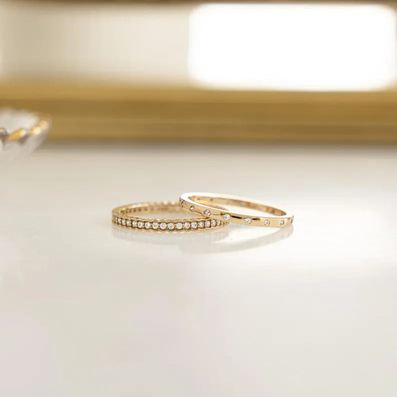 Minimal Stackable Finger Rings