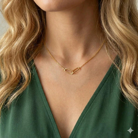 Minimal Daily Wear 925 Sterling Silver Chain Necklace for Women